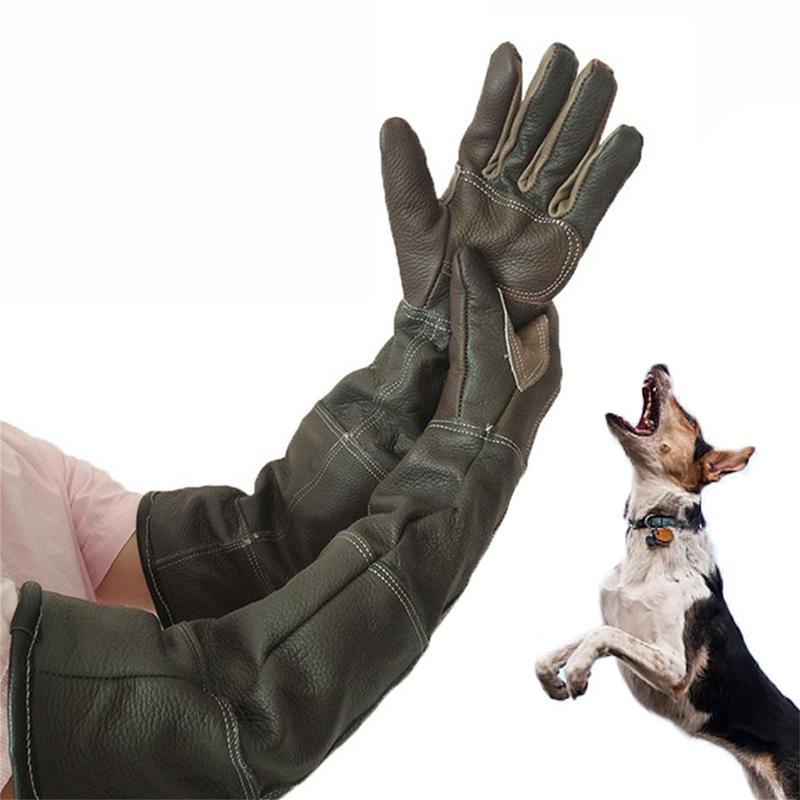 Pet Grooming Glove - ペット用保護手袋,非合成皮革,猫,犬,庭用,トレーニング用,処理用