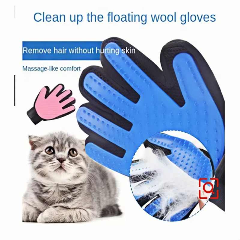 ペットの毛取りグローブコームペット犬猫グルーミングクリーニン - Pet Grooming Glove のレビューと価格