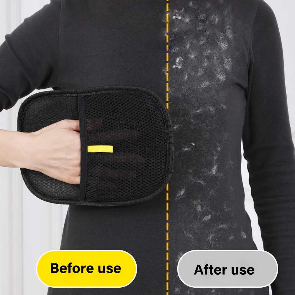 新しいペットの毛取りツール、再利用可能な静電気除去グローブ、 - Pet Grooming Glove のレビューと価格