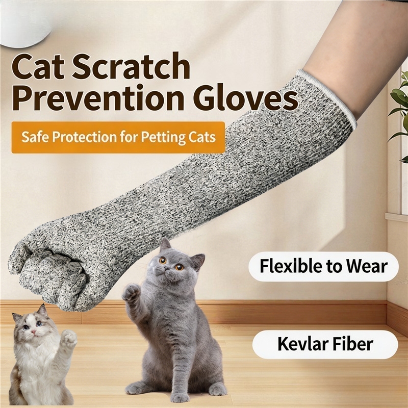 傷防止ペットケアグローブ、猫のグルーミング、爪切り、入浴用の - Pet Grooming Glove のレビューと価格