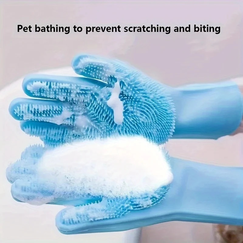 ペットグルーミングクリーニンググローブ犬猫入浴シャンプーグロ - Pet Grooming Glove のレビューと価格