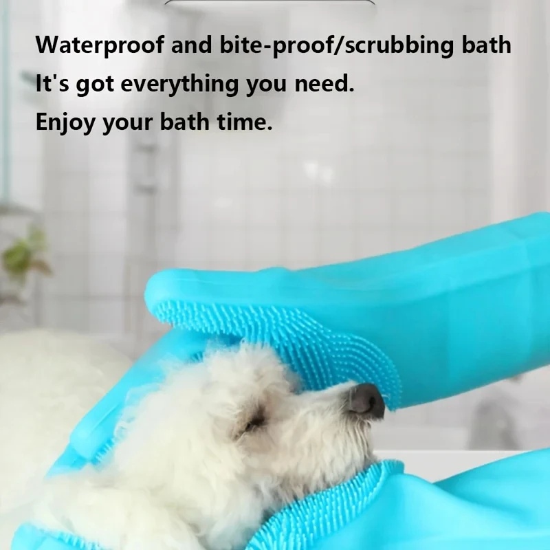 ペットグルーミングクリーニンググローブ犬猫入浴シャンプーグロ - Pet Grooming Glove のレビューと価格