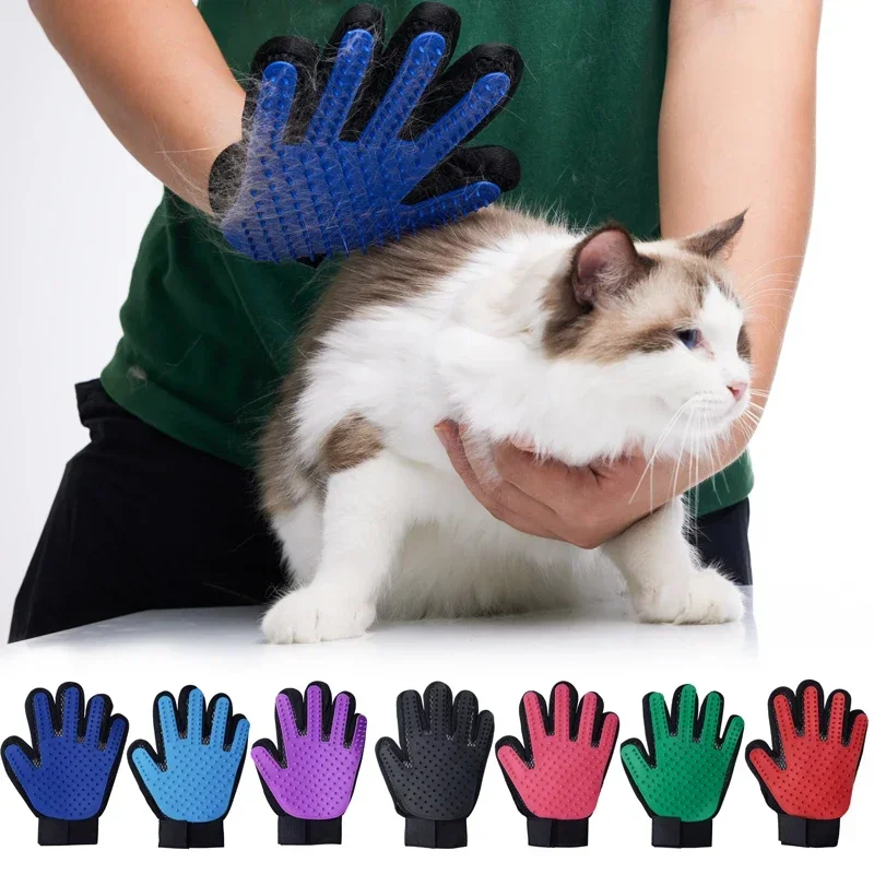 ゴム製ペットヘアリムーバー,ペットヘアリムーバー,猫のグルー - Pet Grooming Glove のレビューと価格