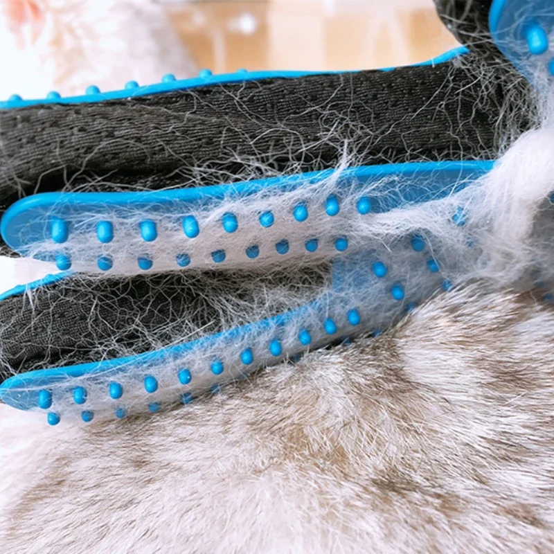 ゴム製ペットヘアリムーバー,ペットヘアリムーバー,猫のグルー - Pet Grooming Glove のレビューと価格
