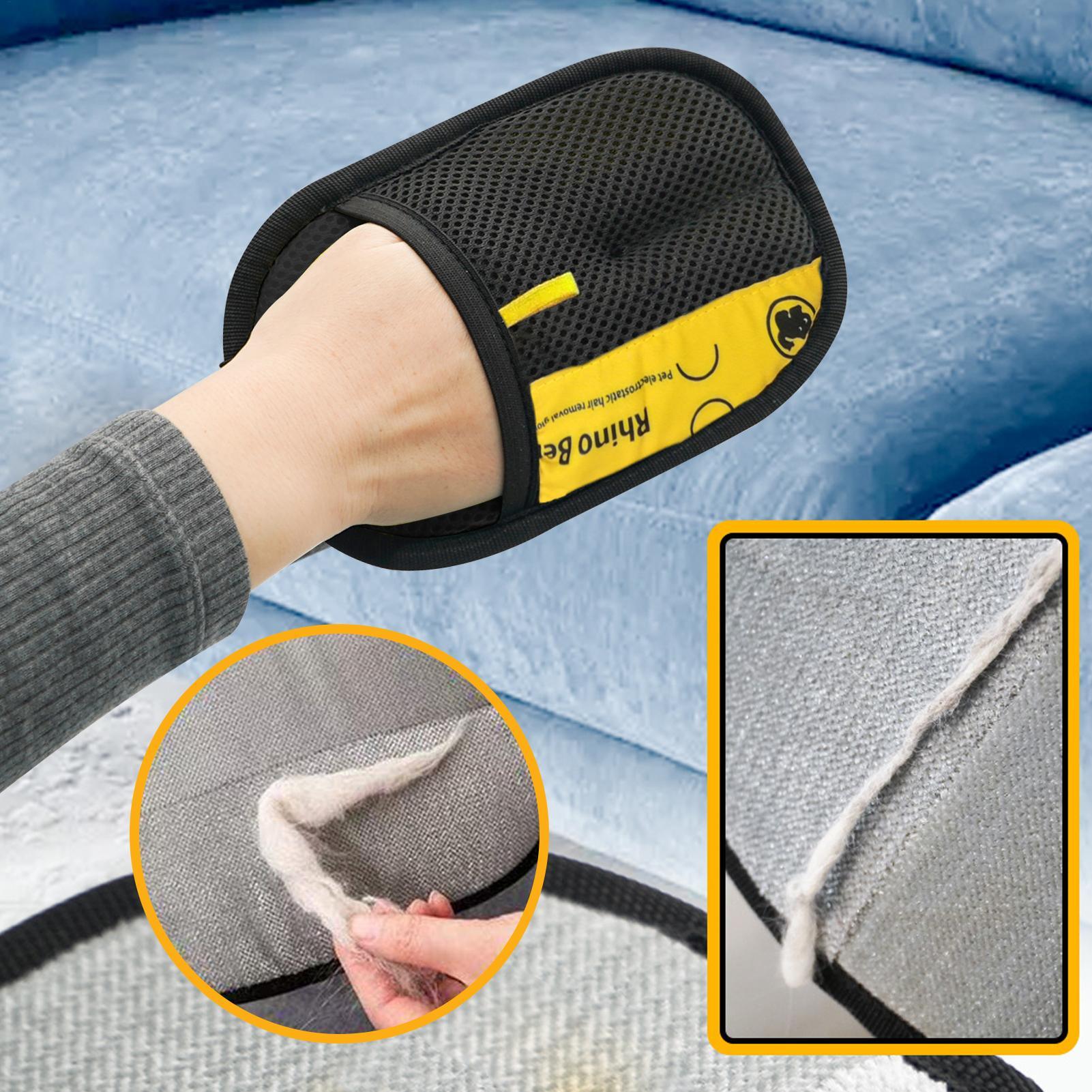 ペットの抜け毛取り用手袋1組、静電気防止、家庭用、効率的、再 - Pet Grooming Glove のレビューと価格