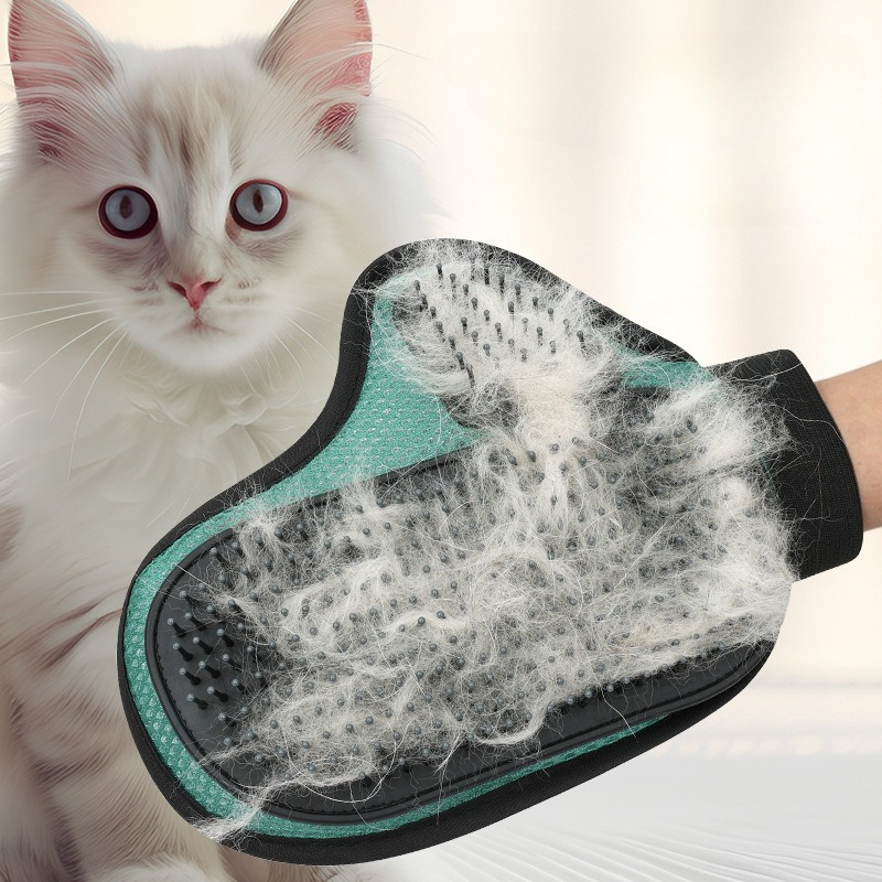 ペット猫グルーミング手袋子猫グルーミングセルフクリーニンググ - Pet Grooming Glove のレビューと価格