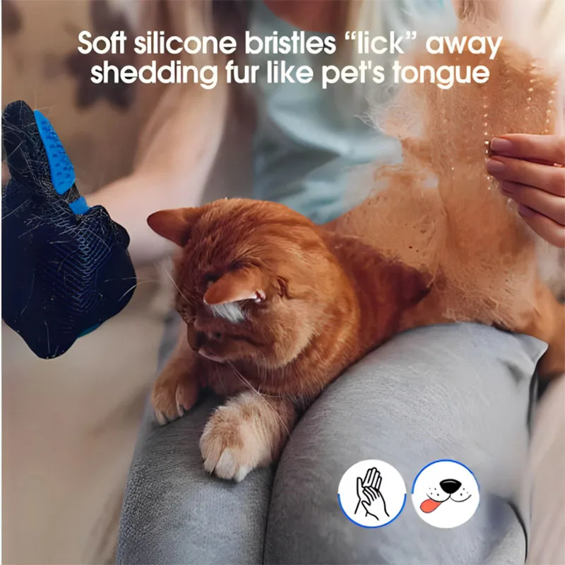 ペットの毛取りグローブコームペット犬猫グルーミングクリーニン - Pet Grooming Glove のレビューと価格